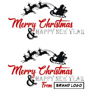Santa Window Vinyl Decals