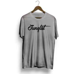 Junglist T Shirt Grey Black