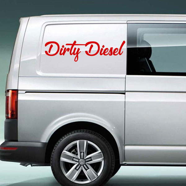 dirty diesel vinyl decal
