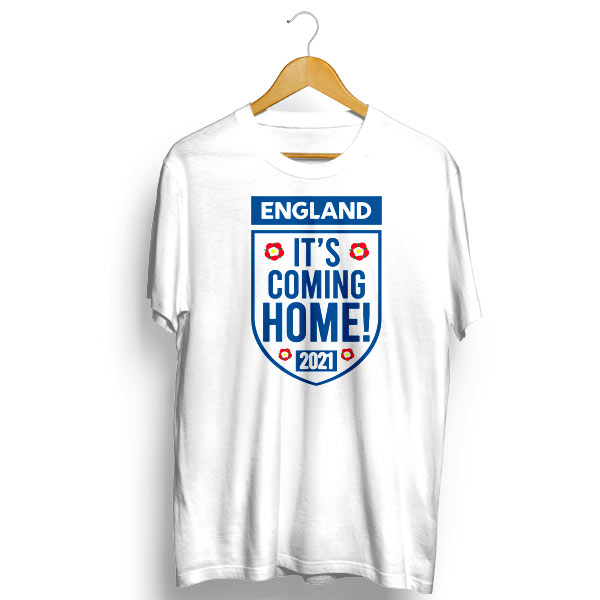 Its coming home t shirt england