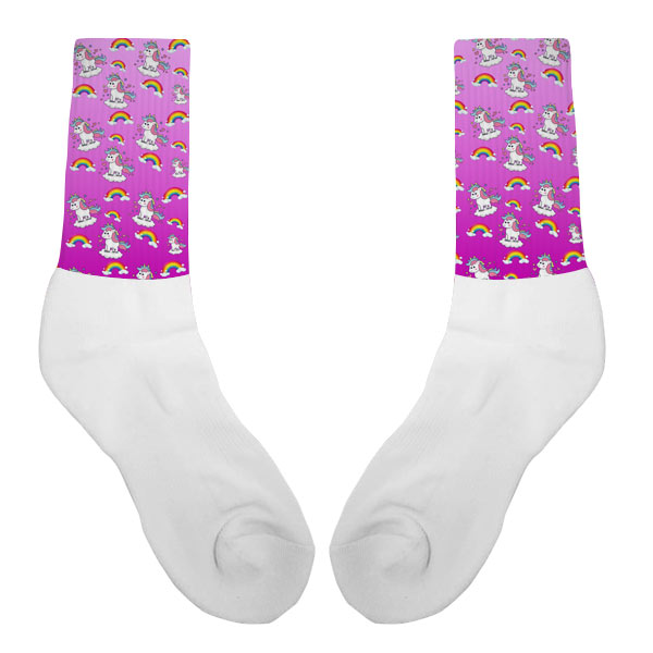 Unicorn Rainbow Socks