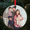 family photo christmas bauble